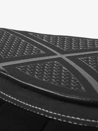 LeMieux X-Grip Silicone Square Saddle Pad Black lifestyle 2