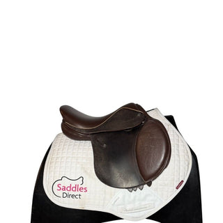 Loxley Pony Dual Flap Jump Brown 16" XW 2 | Saddles Direct