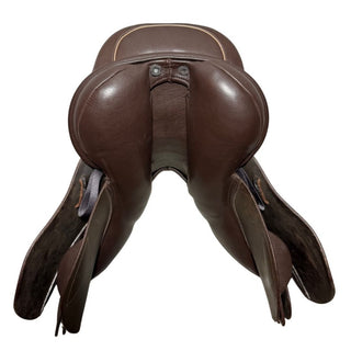 Loxley Pony Dual Flap Jump Brown 16" XW 9 | Saddles Direct