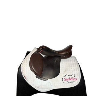Loxley Pony Dual Flap Jump Brown 16" XW 1 | Saddles Direct