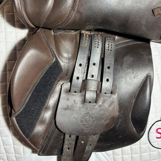 Nathaniel Underwood Optimum Performance GP Brown 17.5" W 7 | Saddles Direct