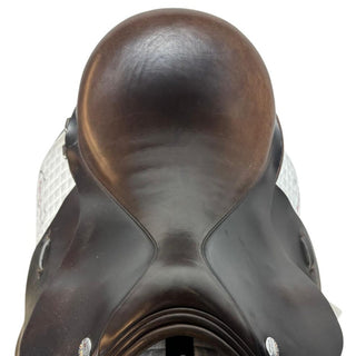 Nathaniel Underwood Optimum Performance GP Brown 17.5" W 4 | Saddles Direct