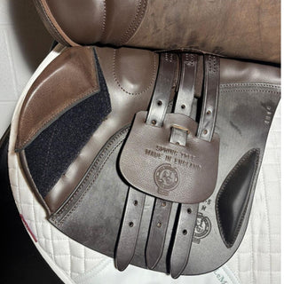 Nathaniel Underwood Optimum Performance Hunt Jump Brown 17.5" MW 5 | Saddles Direct