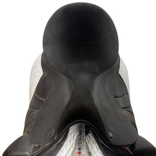 Nick Dolman NRD Monoflap Dressage Black 18" MW 4 | Saddles Direct