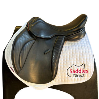 Black Pony, Cob and Horse Bowland GP Black 17.5" W 1 - Saddles Direct