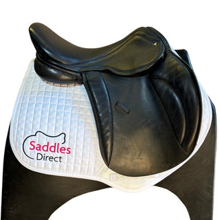 Black Pony, Cob and Horse Bowland GP Black 17.5" W 2 - Saddles Direct