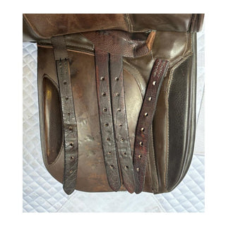 Brown Pony Cob and Horse WH/Show Brown 17.5" W 5 - Saddles Direct