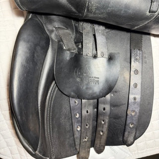 Pony, Cob & Horse Bowland GP Black 16.5" XW 7 | Saddles Direct
