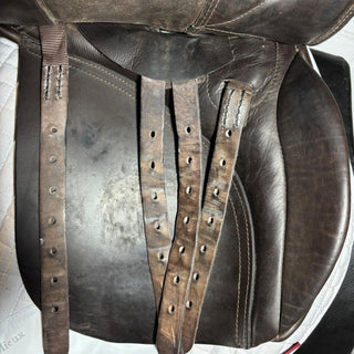 Pony, Cob & Horse Bowland GP Brown 17.5" MW 8 | Saddles Direct
