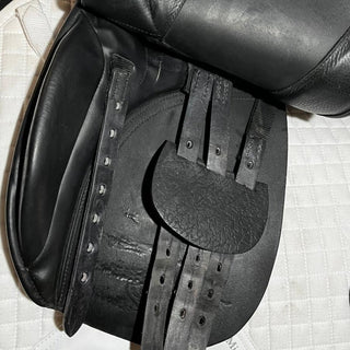 Black Pony, Cob & Horse Bowland GP/VSD Black 17" MW 6 - Saddles Direct