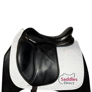 Pony, Cob & Horse Coniston Dressage Black 17.5" XW 1 | Saddles Direct