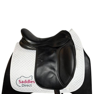Pony, Cob & Horse Coniston Dressage Black 17.5" XW 2 | Saddles Direct