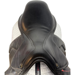 Pony, Cob & Horse Dual flap Jump Black 17.5" W 4 | Saddles Direct
