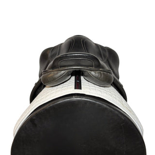 Pony, Cob & Horse Dual flap Jump Black 17.5" W 5 | Saddles Direct