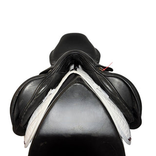 Pony, Cob & Horse Dual flap Jump Black 17.5" W 3 | Saddles Direct