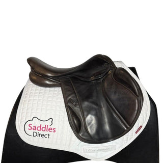 Pony, Cob & Horse Dual Flap Jump Brown 16.5" W 2 | Saddles Direct