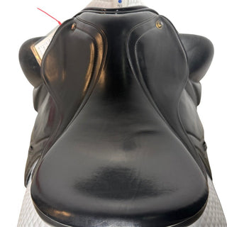Pony, Cob & Horse Monoflap Dressage Black 17" W 6 | Saddles Direct