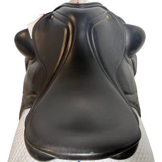 Pony, Cob & Horse Monoflap Dressage Black 17.5" MW 6 | Saddles Direct