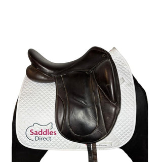 Pony, Cob & Horse Monoflap Dressage Brown 17.5" W 2 | Saddles Direct