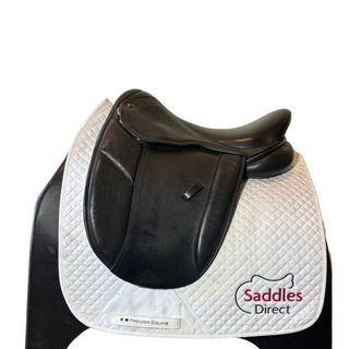 Pony, Cob & Horse WH/Show Black 17" W 1 | Saddles Direct