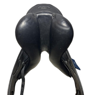 Prestige Venus Style K Monoflap Dressage Black 17" MW 5 | Saddles Direct