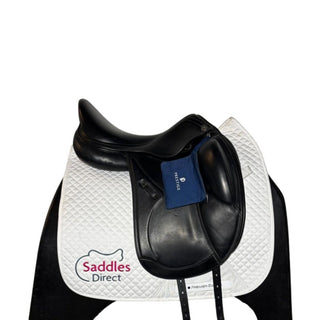 Prestige Venus Style K Monoflap Dressage Black 17" MW 2 | Saddles Direct