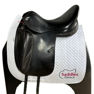 Black Prestige X Helen Dressage Black 17" MW 1 - Saddles Direct