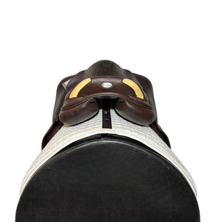 Prestige X Paris Dual Flap Jump Brown 17" MW 5 | Saddles Direct