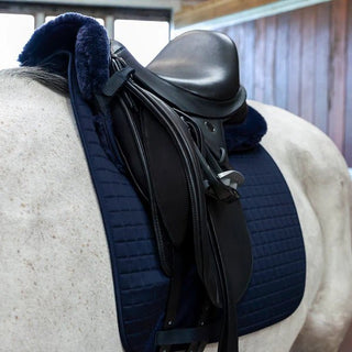 Prolite Full Fleece Adjustable Dressage Half Pad 7 | Saddles Direct
