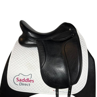 Ryder Lux Dressage Black 18" M 2 | Saddles Direct