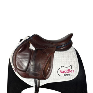 Ryder Riviera Monoflap Jump Brown 17.5" MW 1 | Saddles Direct