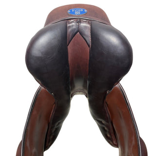 Ryder Volante Monoflap Jump Brown 17.5" MW 7 | Saddles Direct