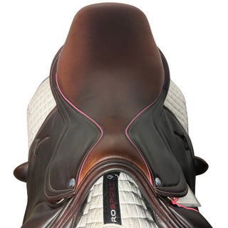 Ryder Volante Monoflap Jump Brown 17.5" MW 4 | Saddles Direct