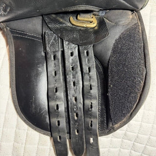 Saddle Company Genoa Pony GP Black 14" XW 10 | Saddles Direct