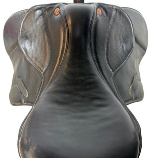 Saddle Company Genoa Pony GP Black 14" XW 6 | Saddles Direct