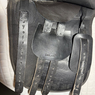 Saddle Company Genoa Pony GP Black 16" MW 7 | Saddles Direct