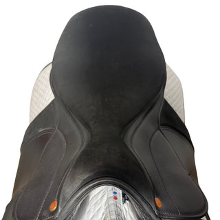 Saddle Company Genoa Working Hunter Black 17.5" M 4 | Saddles Direct
