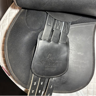 Saddle Company Verona GP Brown 17.5" W 7 | Saddles Direct