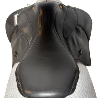 Saddle Company Verona Pony Dressage Black 16" MW 6 | Saddles Direct