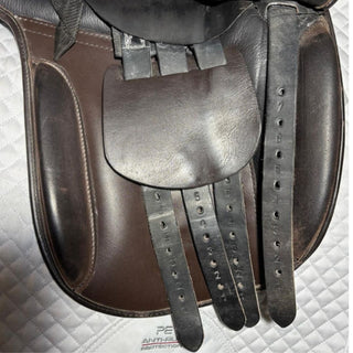 Saddle Company Verona Pony Working Hunter Brown 16" W 6 | Saddles Direct