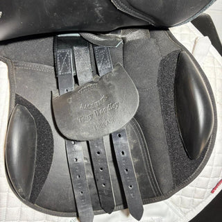 Saddle Company Vicenza Event Black 17.5" W 8 | Saddles Direct