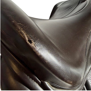 Saddle Company Vicenza VSD/GP Black 17" XW 10 | Saddles Direct