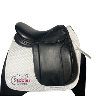 Black Saddles Direct Cob William Show 17” seat 16” Black 17" XW 2 - Saddles Direct