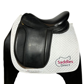 Black Saddles Direct Cob William Show 17” seat 16” Black 17" XW 1 - Saddles Direct