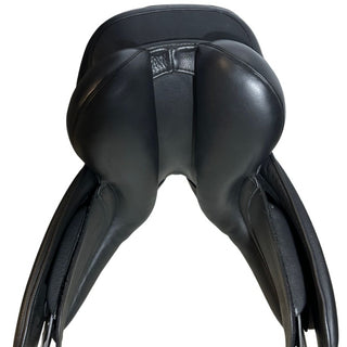 Black Saddles Direct Cob William Show 17” seat 16” Black 17" XW 7 - Saddles Direct