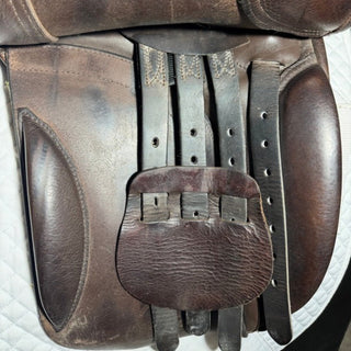Saddles Direct Cob William Working Hunter Brown 17.5" W 8 | Saddles Direct
