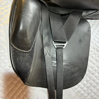 Black Saddles Direct Dressage Black 17" MW 5 - Saddles Direct