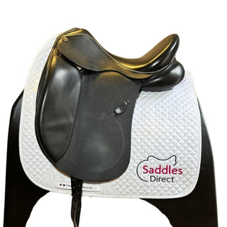 Black Saddles Direct Dressage Black 17" MW 1 - Saddles Direct