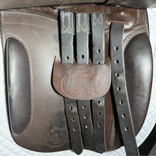 Saddles Direct Samba Working Hunter Brown 18" W 8 | Saddles Direct