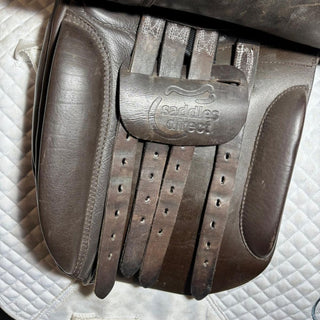 Saddles Direct Samba Working Hunter/Show Brown 17.5" XW 6 | Saddles Direct